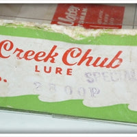 Creek Chub Bass Finish Triple Jointed Pikie 2800 Special