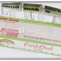 Vintage Creek Chub Bass Finish Triple Jointed Pikie 2800 Special Lure
