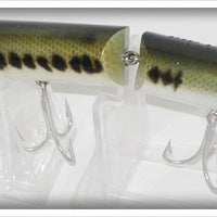 Creek Chub Bass Finish Triple Jointed Pikie 2800 Special
