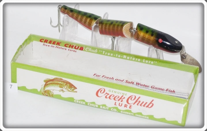 Vintage Creek Chub Brook Trout Triple Jointed Pikie 2800 Special Lure
