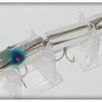 Creek Chub Chrome Triple Jointed Pikie 2840 Special In Box