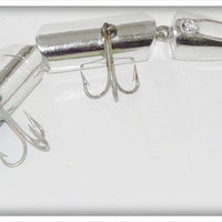 Creek Chub Chrome Triple Jointed Pikie 2840 Special In Box