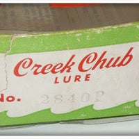 Creek Chub Chrome Triple Jointed Pikie 2840 Special In Box