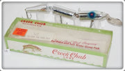 Vintage Creek Chub Chrome Triple Jointed Pikie Lure 2840 Special