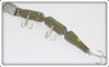 Creek Chub Olive Yellow, Red & Black Spots Triple Jointed Pikie 2800 Special