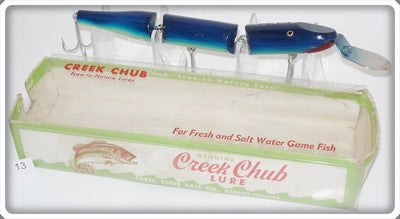 Vintage Creek Chub Purple Eel Triple Jointed Pikie Lure 2835 Special