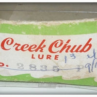 Creek Chub Purple Eel Triple Jointed Pikie 2835 Special