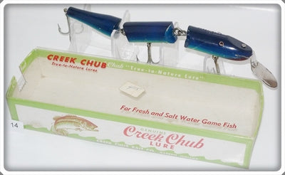 Vintage Creek Chub Purple Eel Triple Jointed Pikie Lure 2835 Special