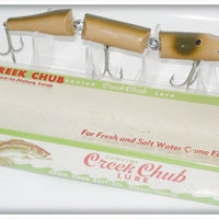 Vintage Creek Chub Shrimp Triple Jointed Pikie Lure 2824 Special