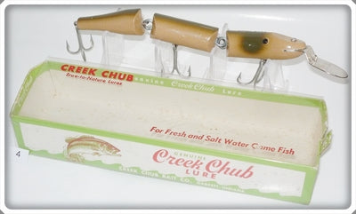 Vintage Creek Chub Shrimp Triple Jointed Pikie Lure 2824 Special