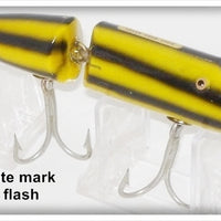 Creek Chub Yellow Black Stripes Jointed Husky Pikie 3000 Special