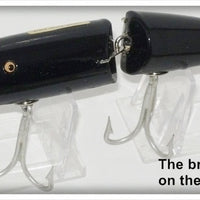 Creek Chub Solid Black Jointed Husky Pikie 3013 In Box