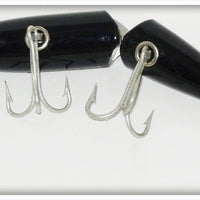Creek Chub Solid Black Jointed Husky Pikie 3013 In Box