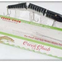 Creek Chub Black Scale Triple Jointed Pikie Lure 2833 P Special In Box
