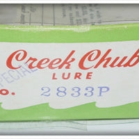 Creek Chub Black Scale Triple Jointed Pikie 2833 P Special In Box