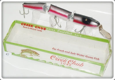 Vintage Creek Chub Dace Triple Jointed Pikie Lure 2805 P Special