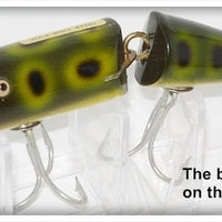 Creek Chub Frog Spot Jointed Snook Pikie 5519 W Special In Box