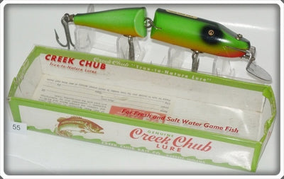 Creek Chub Non Gantron Fireplug Jointed Husky Pikie In Box 3032