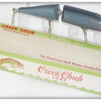 Vintage Creek Chub Grey Jointed Husky Pikie 3000 G Special In Box 