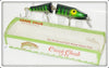 Vintage Creek Chub Mackerel Jointed Snoowk Pikie 5520 Special In Box