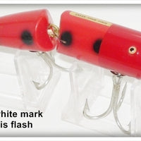 Creek Chub Orange Spotted Red Head Jointed Husky Pikie 3030