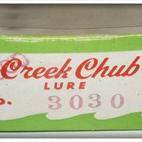 Creek Chub Orange Spotted Red Head Jointed Husky Pikie 3030