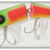 Creek Chub Rainbow Fire Jointed Husky Pikie 3031 In Box