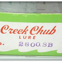 Creek Chub Strawberry Spot Triple Jointed Pikie 2800 SB