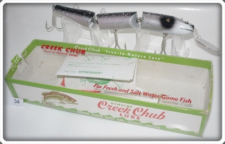 Creek Chub Whitefish Triple Jointed Pikie In Box 2844