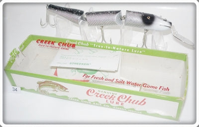 Vintage Creek Chub Whitefish Triple Jointed Pikie Lure 2800 WF