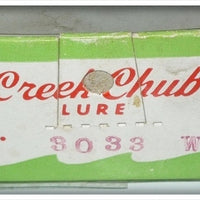 Creek Chub Black Scale Jointed Husky Pikie 3033 In Box