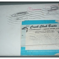 Creek Chub Ad Proofs With Signed Notes From Harry Heinzerling