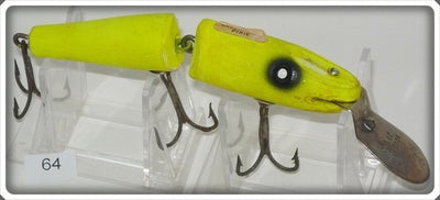 Creek Chub Flo Fluorescent Yellow Jointed Pikie 2623