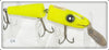 Creek Chub Fluorescent Yellow Deep Diving Jointed Pikie Lure 2623 DD