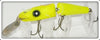 Creek Chub Fluorescent Yellow Deep Diving Jointed Pikie 2623 DD