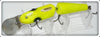 Creek Chub Fluorescent Yellow Deep Diving Jointed Pikie 2623 DD