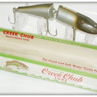 Vintage Creek Chub Silver Shiner Jointed Husky Pikie Lure 3003 WOS