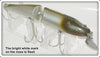 Creek Chub Silver Shiner Jointed Husky Pikie 3003 WOS