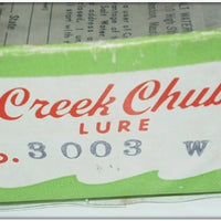Creek Chub Silver Shiner Jointed Husky Pikie 3003 WOS