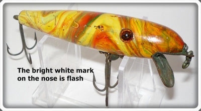 Vinage Pflueger Scramble Glass Eye Palomine Lure 5039