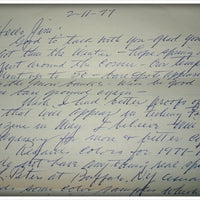 Creek Chub Bait Company Ad Proof With Harry Heinzerling Letter