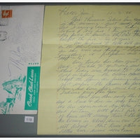 Vintage Creek Chub Bait Company Signed Letter From Harry Heinzerling