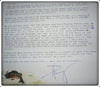 Creek Chub Bait Company Signed Letter From Harry Heinzerling