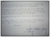 Creek Chub Bait Company Signed Letter From Harry Heinzerling