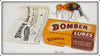 Bomber Bait Co Orange And Black Bomberette In Correct Box