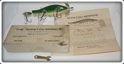Bailey & Elliott The Manitou Minnow In Box