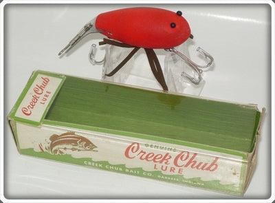 Creek Chub Flo Fluorescent Red Baby Crawdad 421