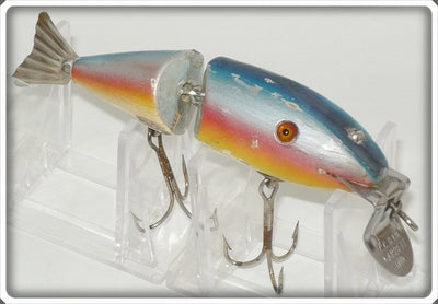 Vintage C.C.B.CO. Creek Chub Rainbow Wigglefish Lure 2409