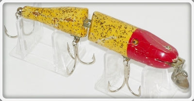 Creek Chub Nite Glow Red Head Luminous Jointed Husky Pikie Lure 3022