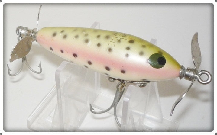 Vintage South Bend Rainbow Trout Spin I Diddee Lure 916 RT